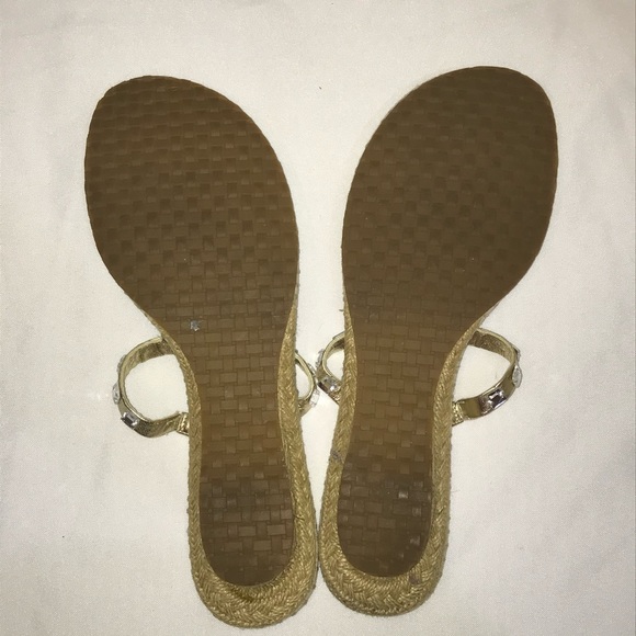 Cole Haan Sandals Kalla Rhinestone Espadrille gold - Picture 5 of 5